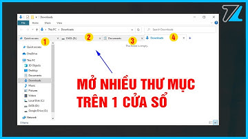 Cách mở thư mục File Explore theo dạng TAB như trình duyệt web bằng QTTabBar