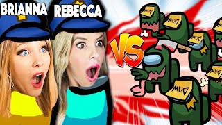Among Us but in ZOMBIES Mod With Brianna  Zamfam Gaming