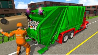 Jogo de Caminhão de lixo - GARRAGE TRUCK SIMULATOR 3D - Jogo de lixeiro simulador screenshot 5