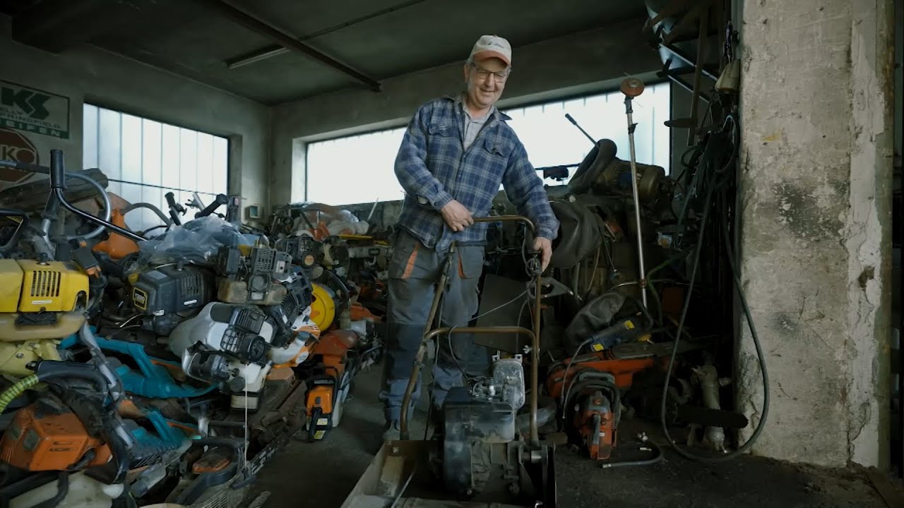 Andress OÖ: Rasenmäherliebe