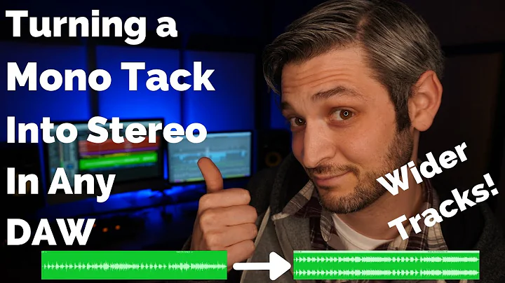 How to Make a Mono Track Stereo and Wide In Any DAW | (Not Just Changing the Output)