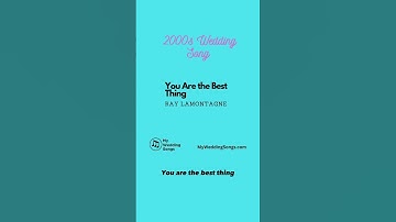 Thumbnail of You Are The Best Thing Song by Ray LaMontagne - 2000s Wedding Song