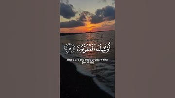 تلاوة هادئة لسورة الواقعة 💗💐🕋🕌 beautiful quran for a good day #اكسبلور #المصحف #راحة_نفسية