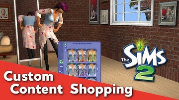 The Sims 2 Custom Content Shopping #1 | Maxis Match | New Release CC