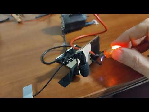 Experiments in a home laboratory with an ionophone and a neon gas-discharge light bulb