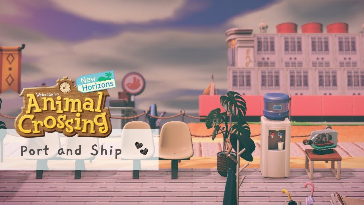 Creating Port And Ship In Animal Crossing New Horizons Island Ideas Acnh Youtube