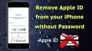How To Remove Apple Id From Your Iphone Without Password Unlock Icloud