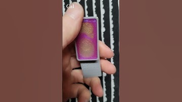 a 3d printed fidget slider with a resin inlay! #shorts #3dprinting #fidgets