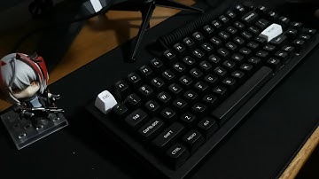 Drop MT3 White-on-Black Keycap Overview + Sound Test