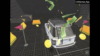 Offroad Prado Parking Gameplay & Walkthrough | Free at 123Games.App screenshot 5