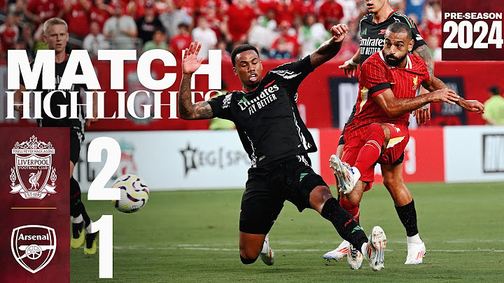 HIGHLIGHTS: Salah scores as Reds win in Philly | Liverpool 2-1 Arsenal