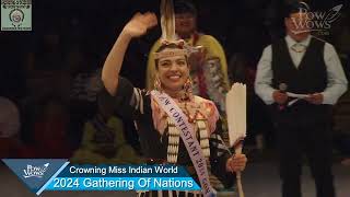Crowning Miss Indian World