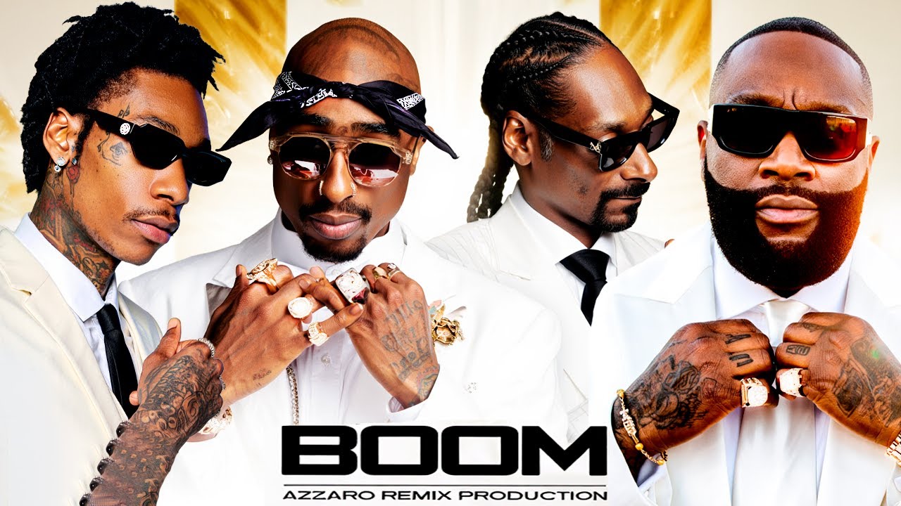 Rick Ross, 2Pac, Snoop Dogg, Wiz Khalifa – BOOM (Azzaro Remix