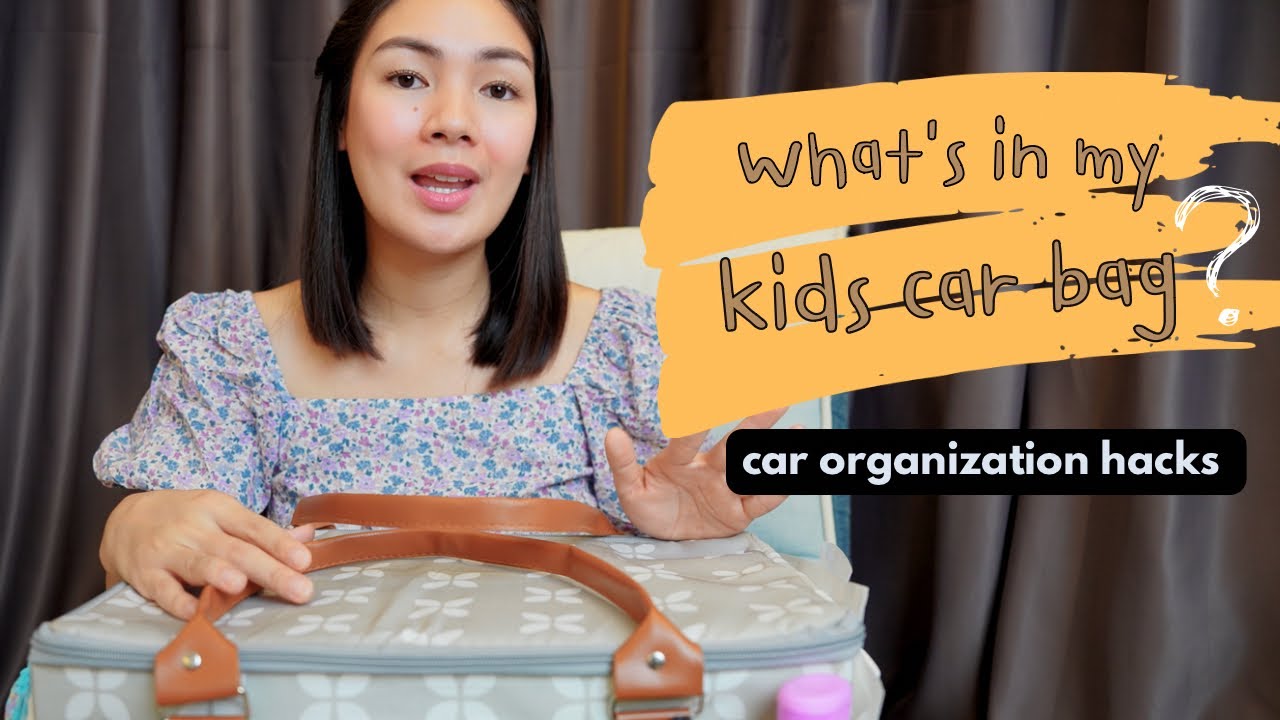 On-The-Go Car Bag for Kids | Car Organization Hacks