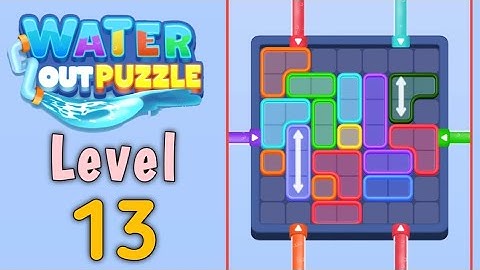 Water Out Puzzle Level 13 Walkthrough