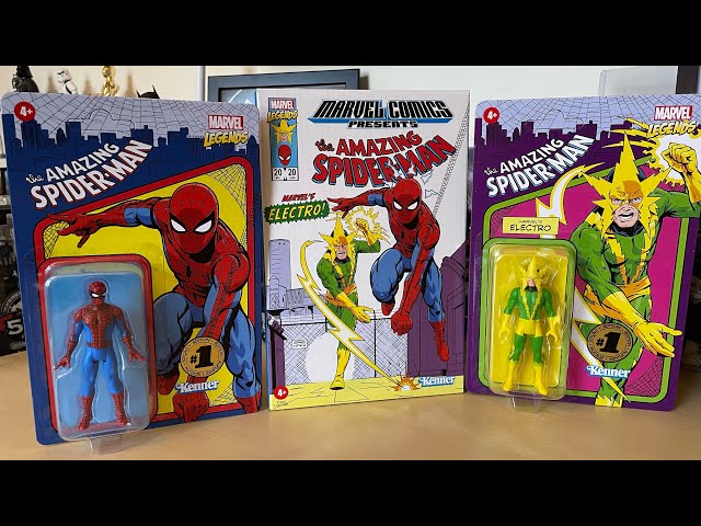 Marvel Legends Retro - Spider-Man and Electro 2 Pack