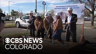 Denver city leaders celebrate groundbreaking for new Sam Sandos Westside Family Health Center
