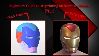 3D Printing an Iron Man Helmet: A Step-by Step Guide Pt 1