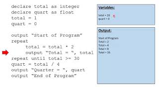 Revision - Algorithms Outputs 2