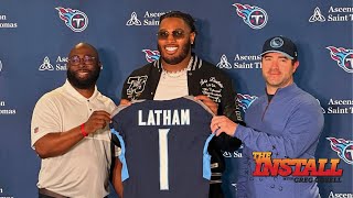 What Titans GM Ran Carthon has been cooking up with the 2024 NFL Draft...The Install LIVE