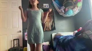 Going to a party and seeing if I can dance in my outfit 