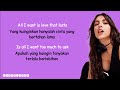 All I Want - Olivia Rodrigo  Lirik dan Terjemahan Bahasa Indonesia