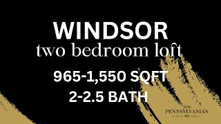 Updated Windsor | 2B2B loft • Strip District view