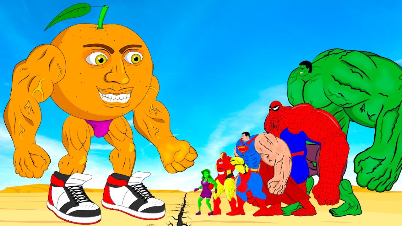 HULK & UDINDINDINDUN ORIGIN STORY! Story of Transformation Italian Brainrot Cartoon Animation