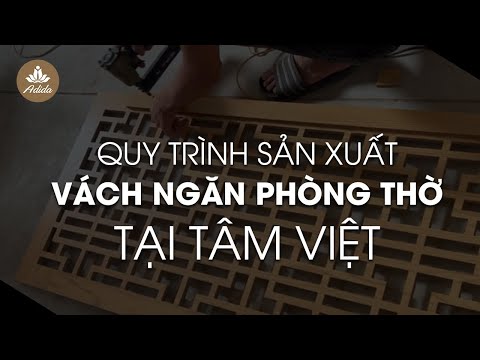 Video Quy trình sản xuất vách ngăn phòng thờ CNC cao cấp tại... - youtube