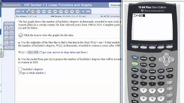 Section 7.2 Homework Exercises #22 through #26 in MyMathLab