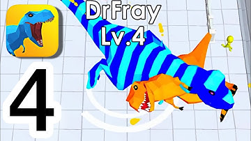 Dinosaur Rampage - Gameplay All Levels #4 | (iOS, Android)