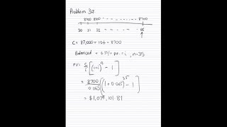 ACFI1003 - Topic 5 - Problem 3a