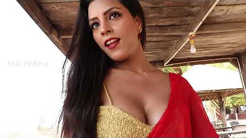 Photoshoot Poses For Girls In Saree # Model Photoshoot Outdoor # Red Saree Photoshoot #Miya