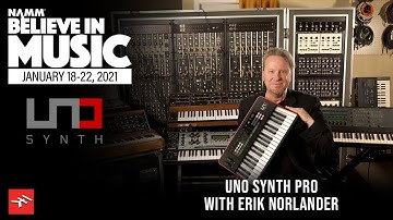 NAMM 2021: UNO Synth Pro with Erik Norlander