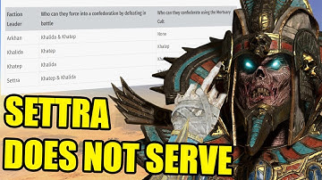 Warhammer3 6.3 Patch adds Tomb King