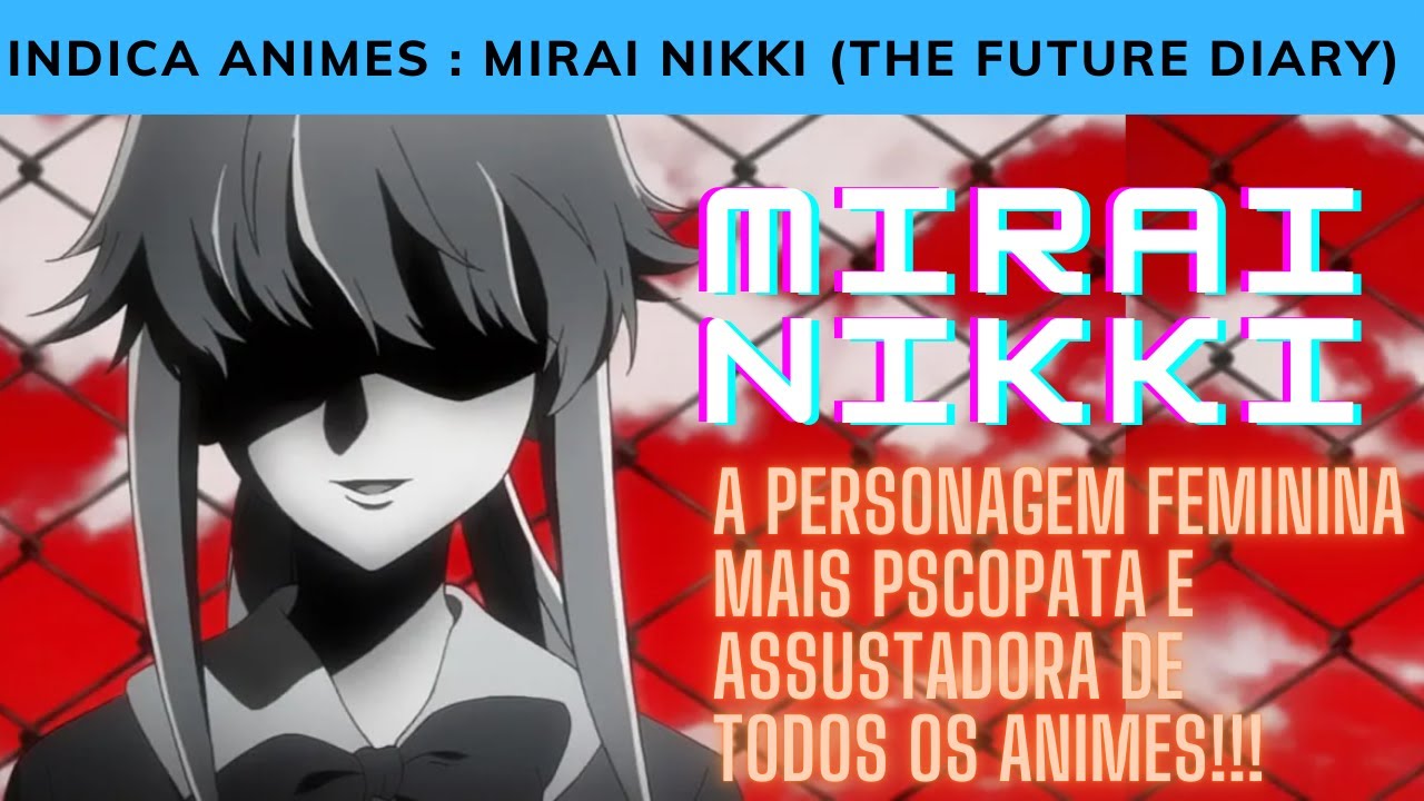 7 Anime Like Mirai Nikki (Future Diary)  Mirai nikki future diary, Mirai  nikki, Anime