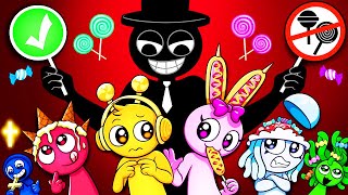 Black Doesnt Let Any Sprunki Bring Snacks To School Sprunki & Brainrot Activities