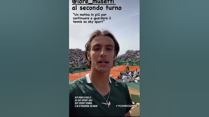 Lorenzo Musetti Monte Carlo 2022