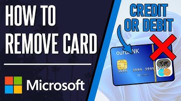 Een creditcard of betaalpas uit uw Microsoft-account verwijderen