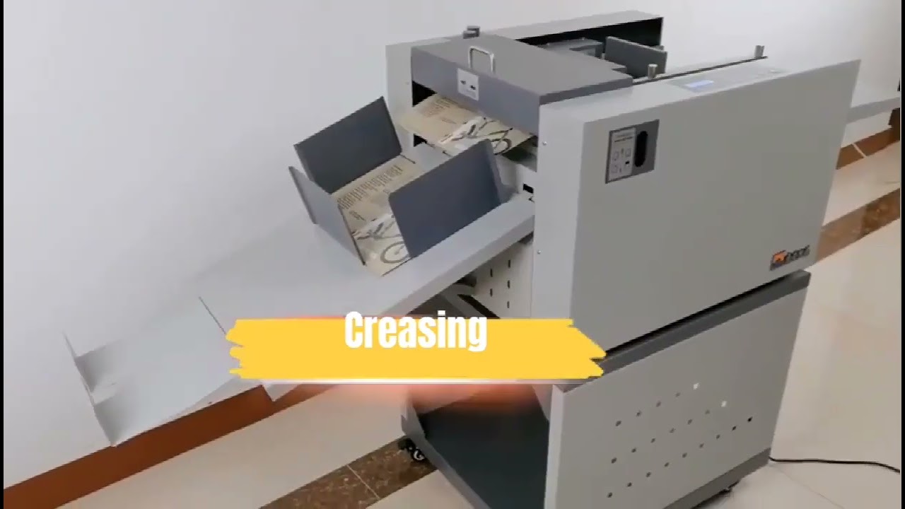 allraise automatic electric paper perforating machine
