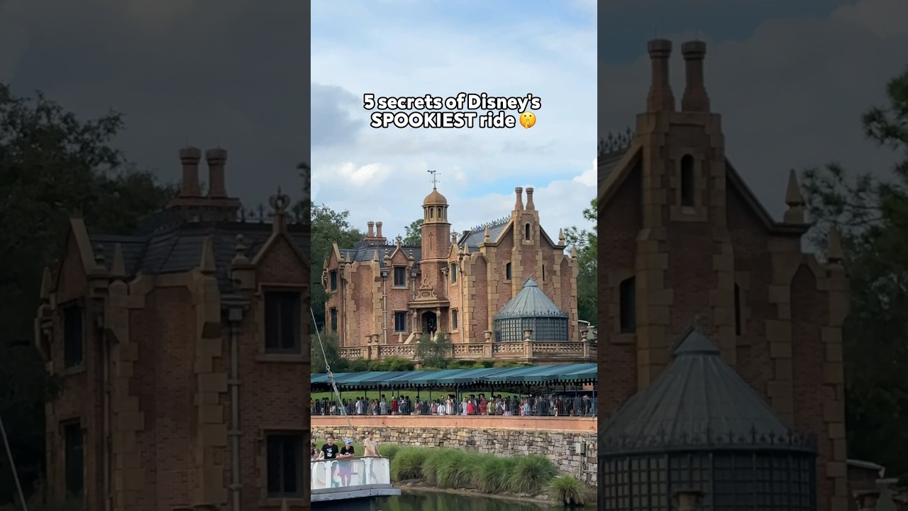 5 секретов самого жуткого аттракциона Disney 👻 