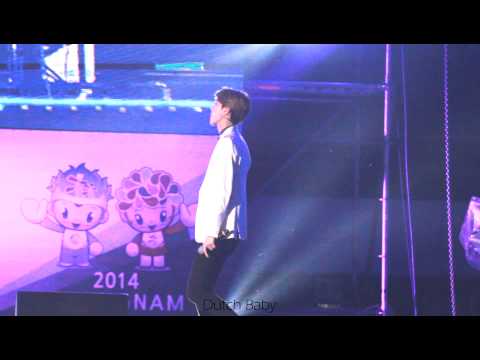 141010 충남도민생활체육대회 EXO-K RUN Sehun focus
