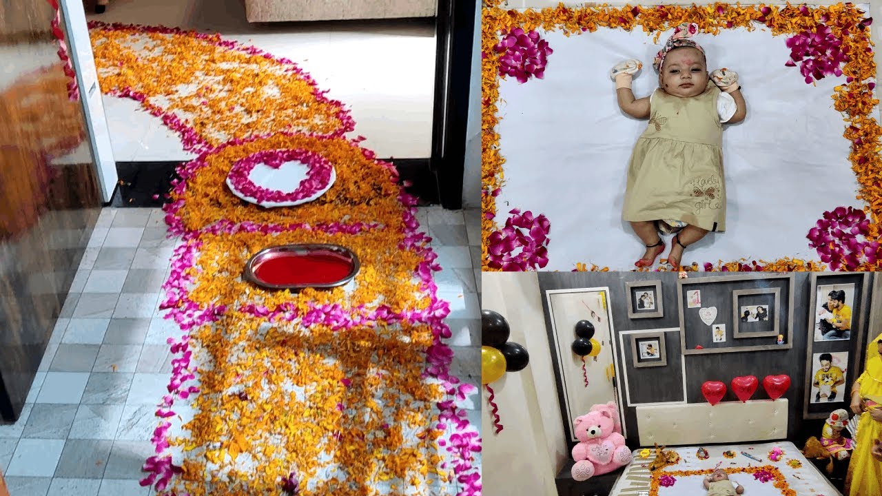 Aditi Singh - Welcome Home Baby Girl Celebration | #NewBorn #Baby ...