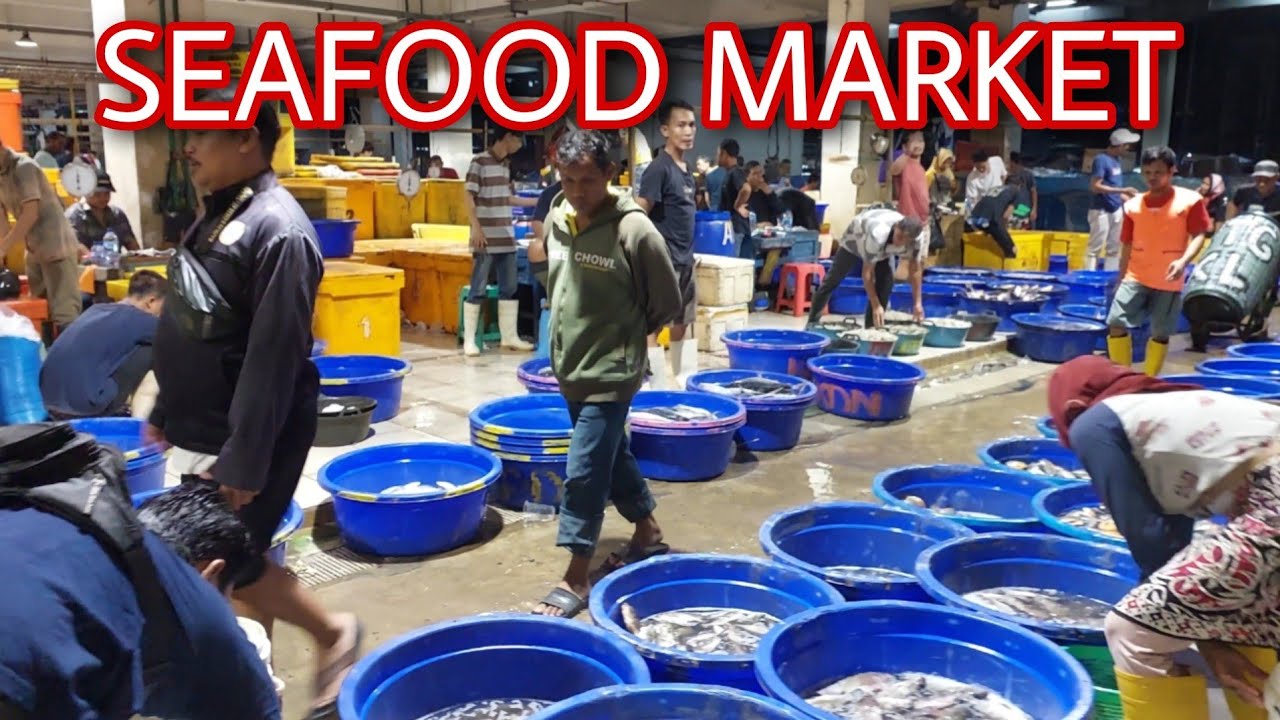 Seafood Market in North Jakarta Walking Street YouTube