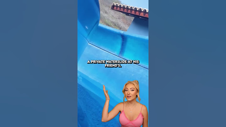 How to Survive Falling Off a Water Slide