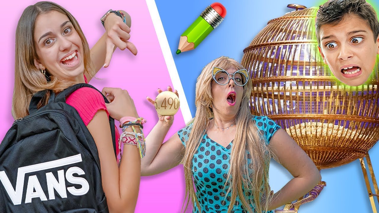 LOTERÍA de MATERIAL ESCOLAR