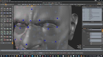 KRGraphics R&D: Advanced Facial Rigging (Eye Controller Set up)