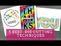 5 Best Die Cutting Techniques (and SSS Diecember Close-Up)