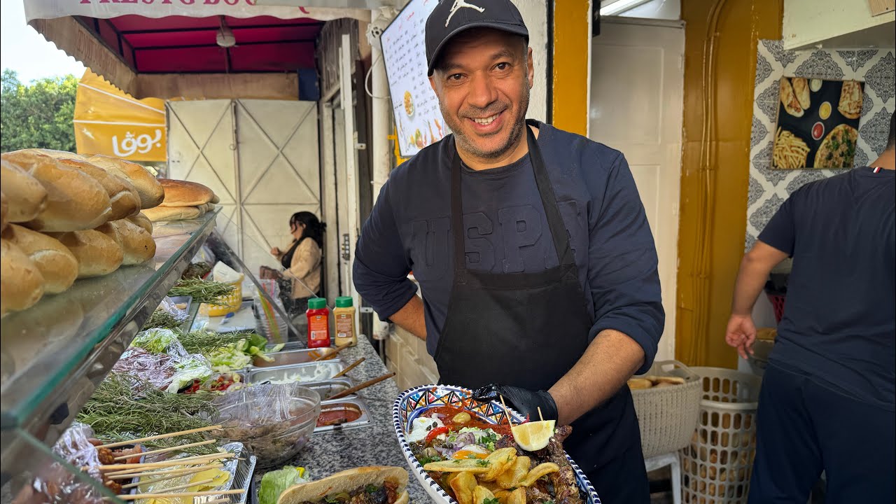 عجّة، مقرونة، لبلابي، كبدة، مرڤاز وتمخميخ تونسي بأنواعو عند شوشو الجديد في العاصمة 🇹🇳🌶️