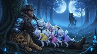 Um nerd humano ancestral protegeu seis garotas-lobo lunares perdidas — até que sua implacável mãe...